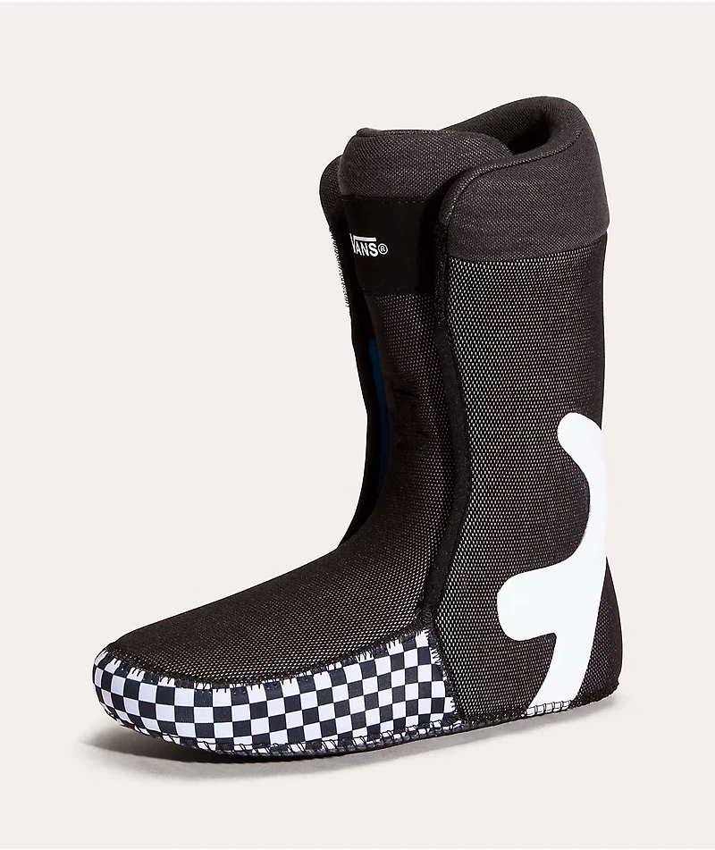 Vans Men's Aura Pro Black & White Snowboard Boots 2026