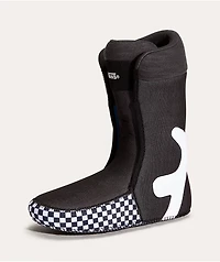 Vans Men's Aura Pro Black & White Snowboard Boots 2026