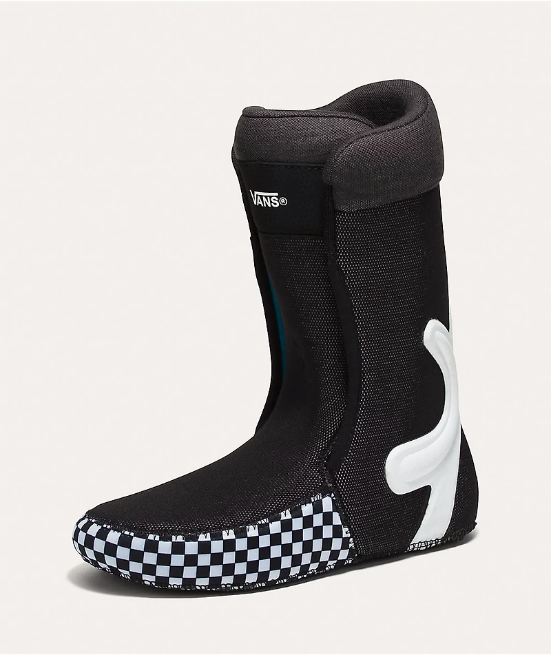 Vans Men's Hi-Standard Pro Black & White Snowboard Boots 2026