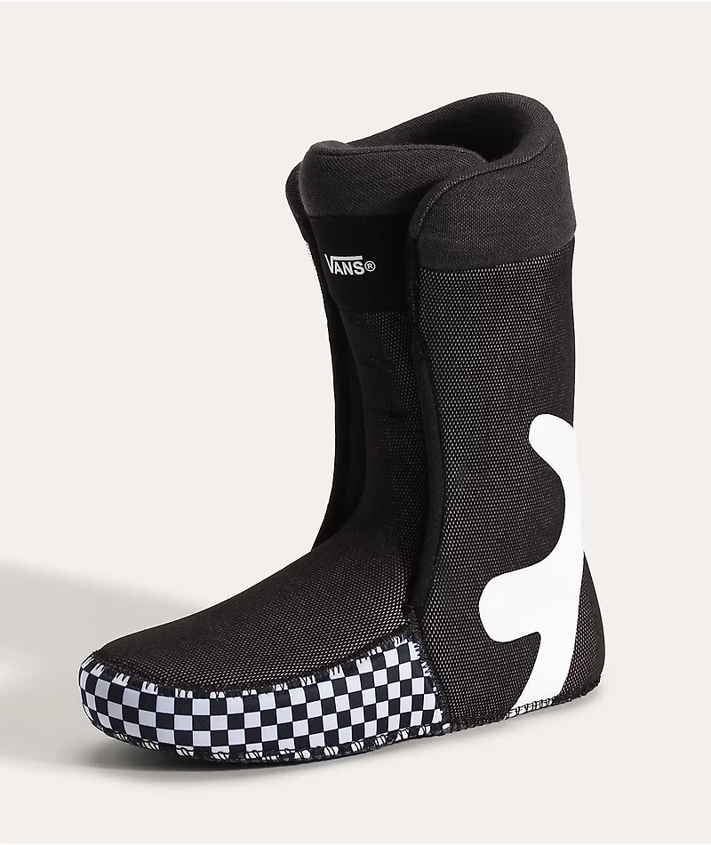 Vans Men's Invado Pro Black & White Snowboard Boots 2026