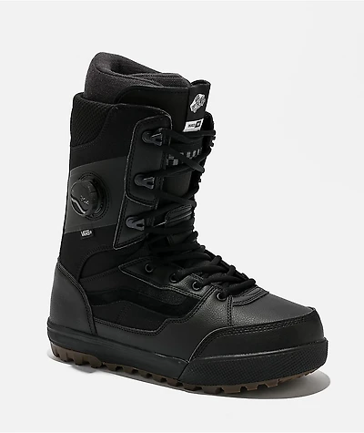 Vans Men's Invado Pro Black & White Snowboard Boots 2026