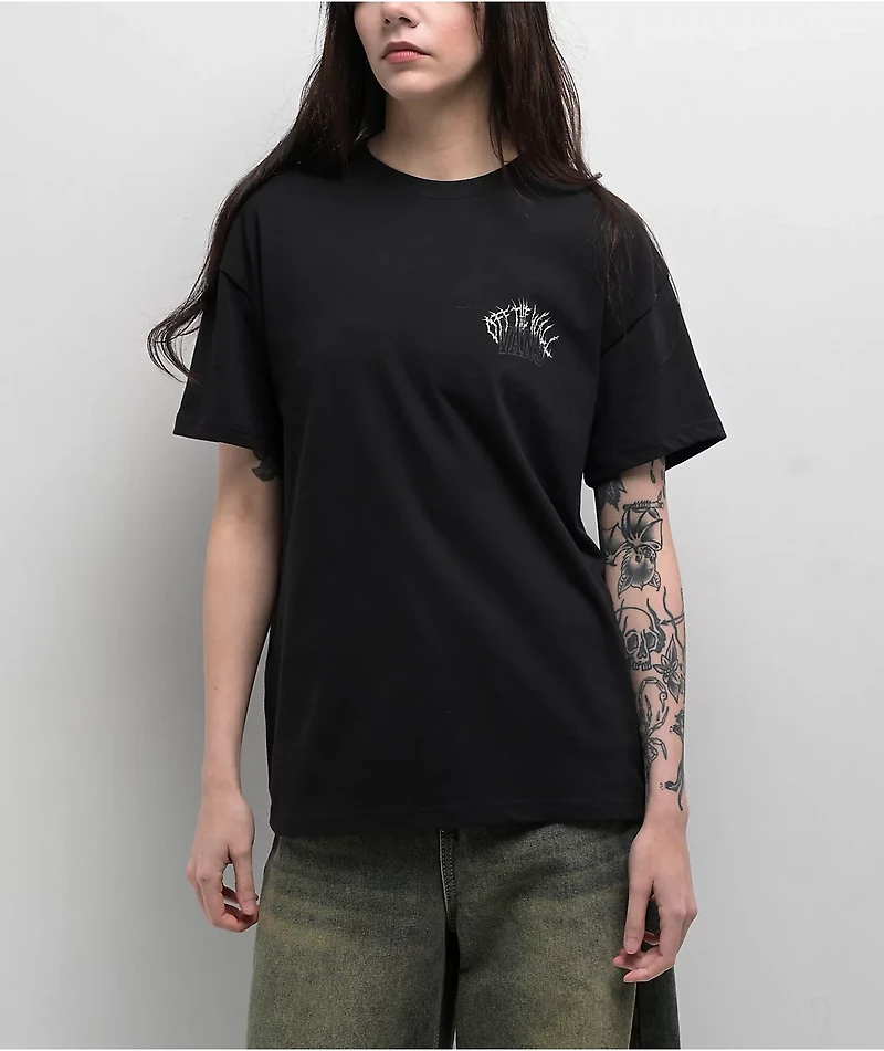 Vans Metal University Black Oversized T-Shirt