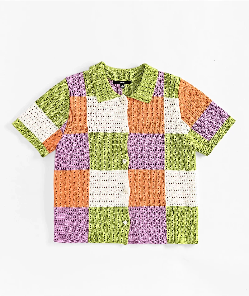 Vans Morrison Checker Sweater Top