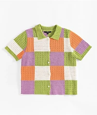 Vans Morrison Checker Sweater Top