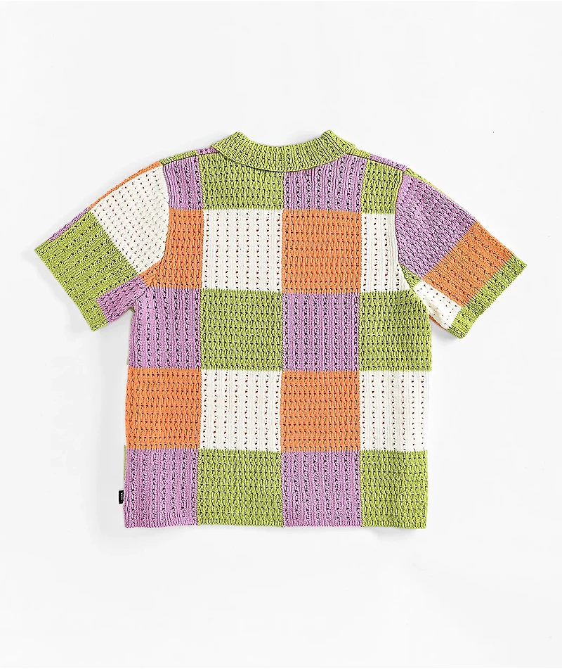 Vans Morrison Checker Sweater Top
