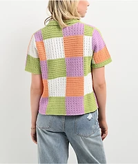Vans Morrison Checker Sweater Top
