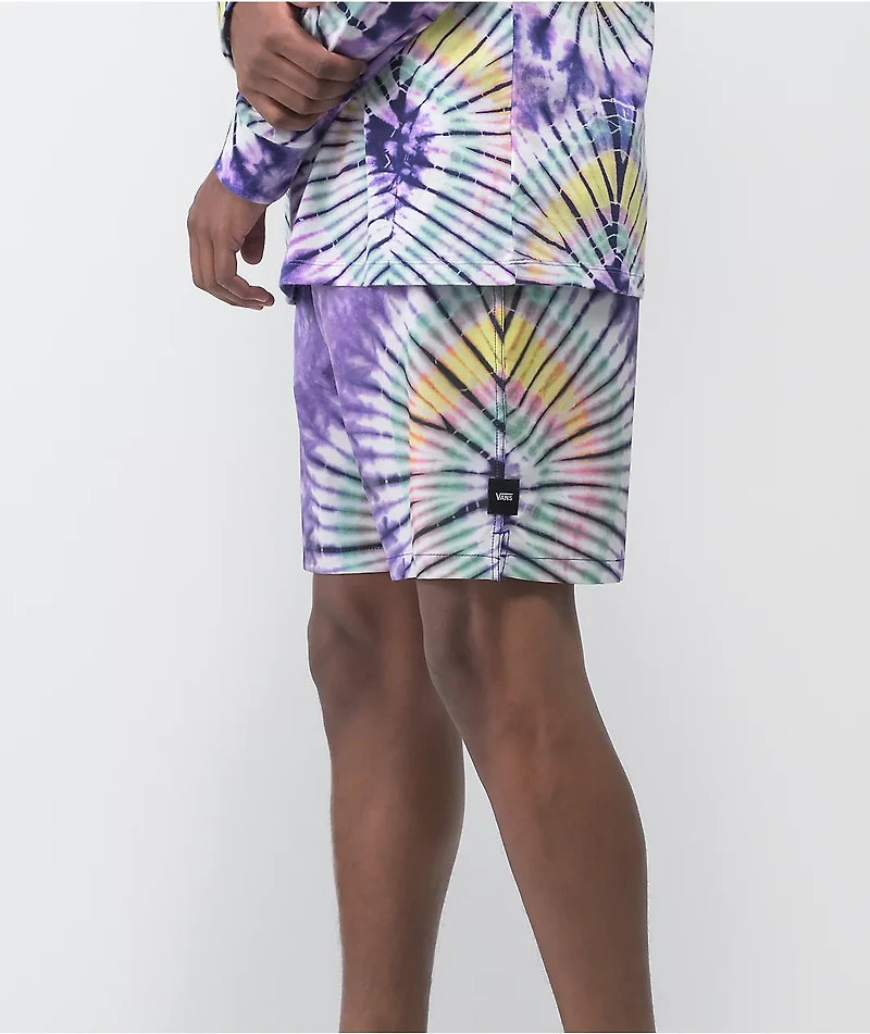 Vans New Age Purple Tie Dye Board Shorts