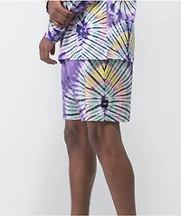 Vans New Age Purple Tie Dye Board Shorts