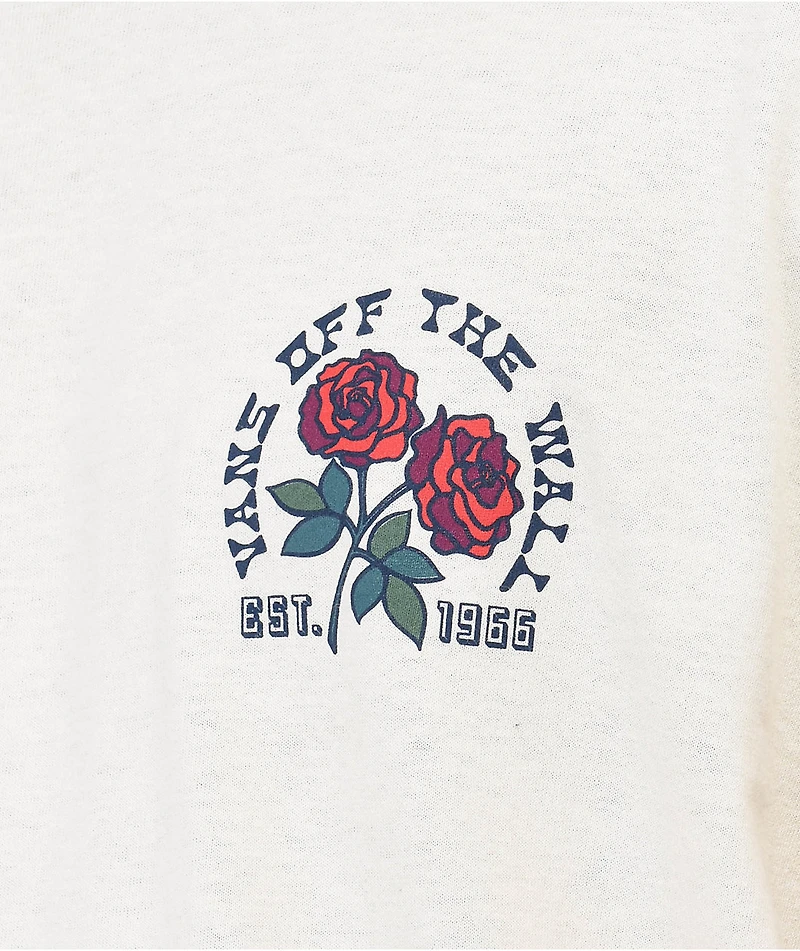 Vans Now Is The Time White Long Sleeve T-Shirt