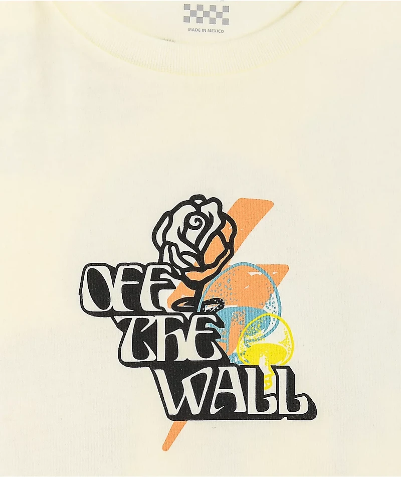 Vans Off The Grid Cream White T-Shirt