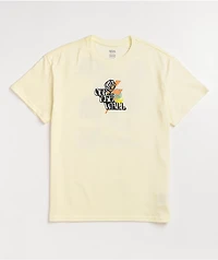 Vans Off The Grid Cream White T-Shirt
