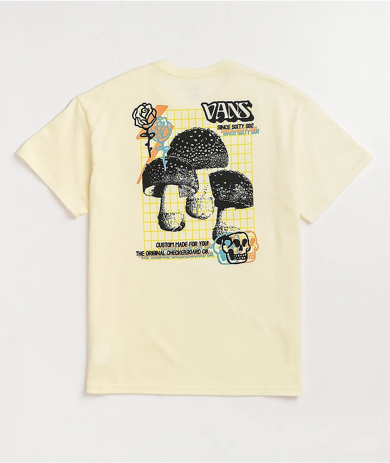 Vans Off The Grid Cream White T-Shirt