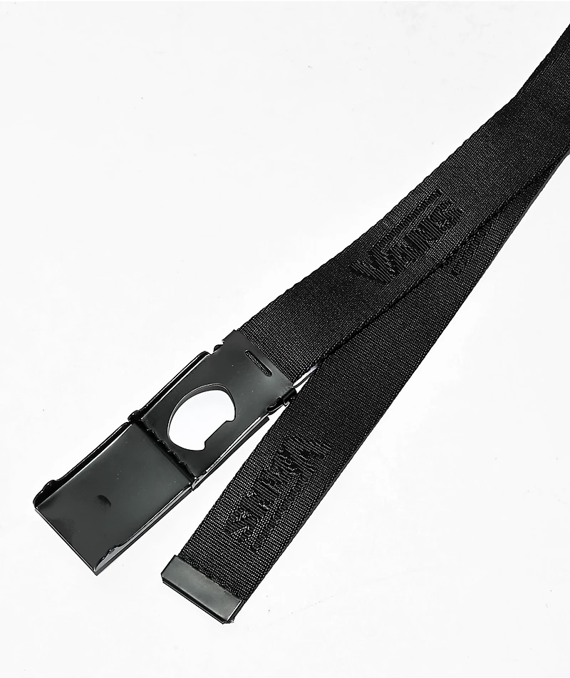 Vans Off The Wall Black Web Belt