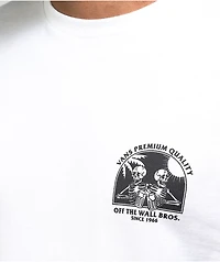 Vans Off The Wall Bros. White T-Shirt