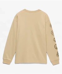 Vans Off The Wall Skate Classics Taupe Long Sleeve T-Shirt