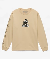 Vans Off The Wall Skate Classics Taupe Long Sleeve T-Shirt
