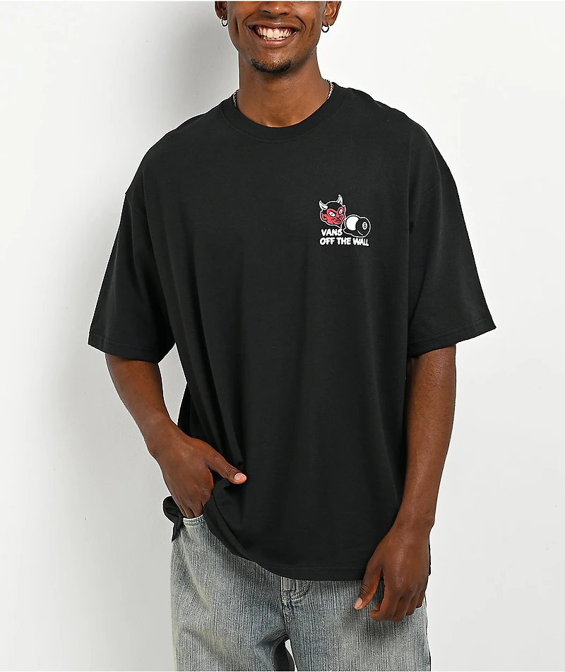 Vans Old Scratch Black T-Shirt