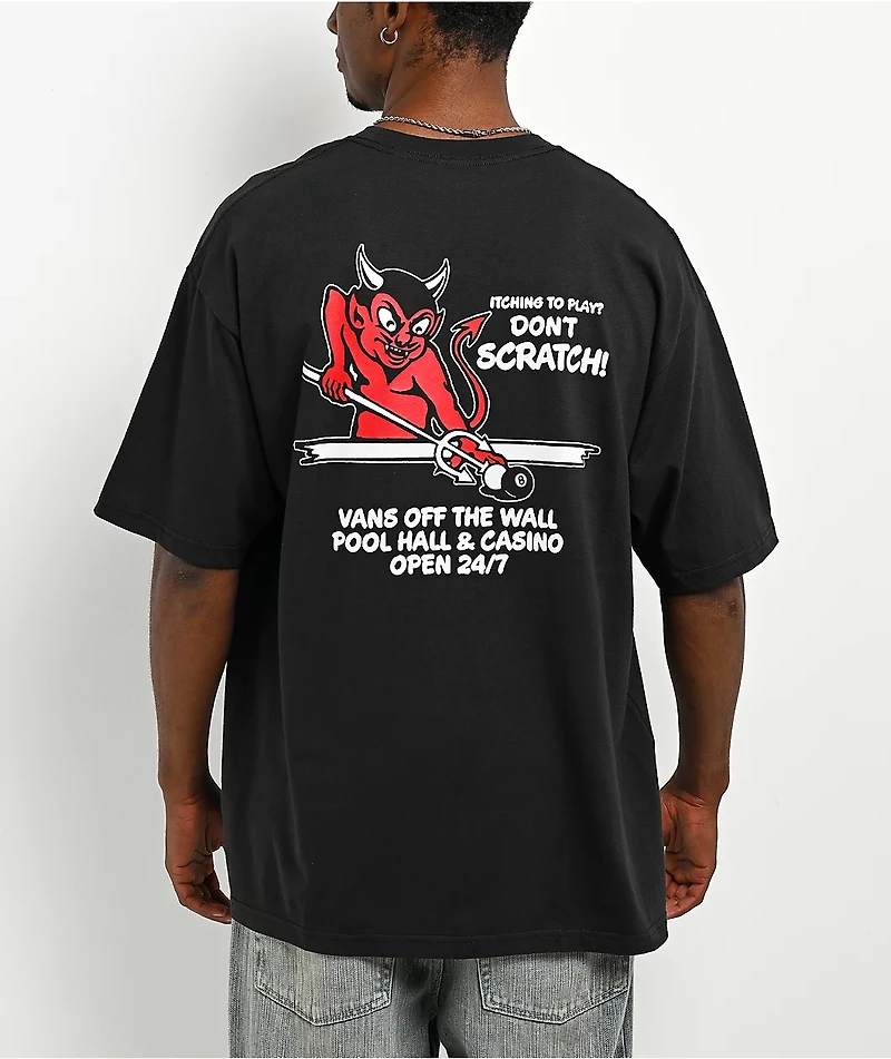Vans Old Scratch Black T-Shirt