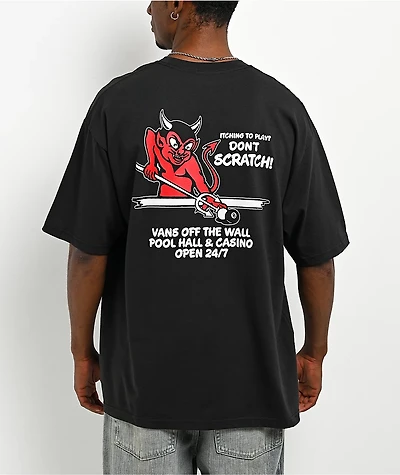 Vans Old Scratch Black T-Shirt