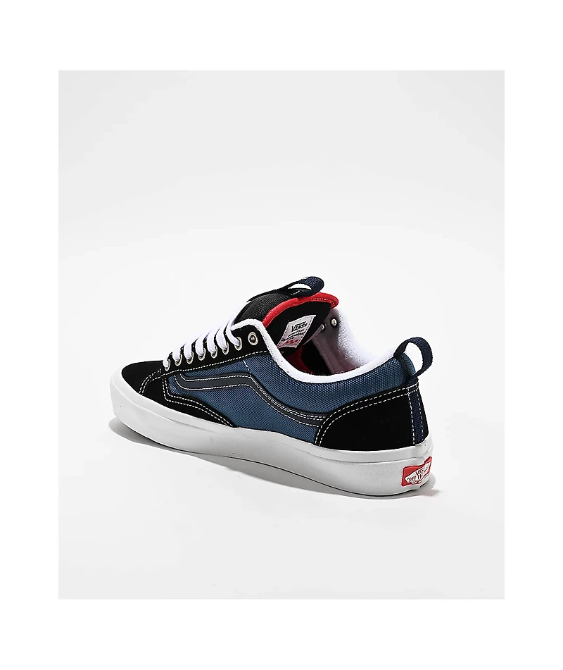 Vans Old Skool 36+ Black & Stv Navy Skate Shoes