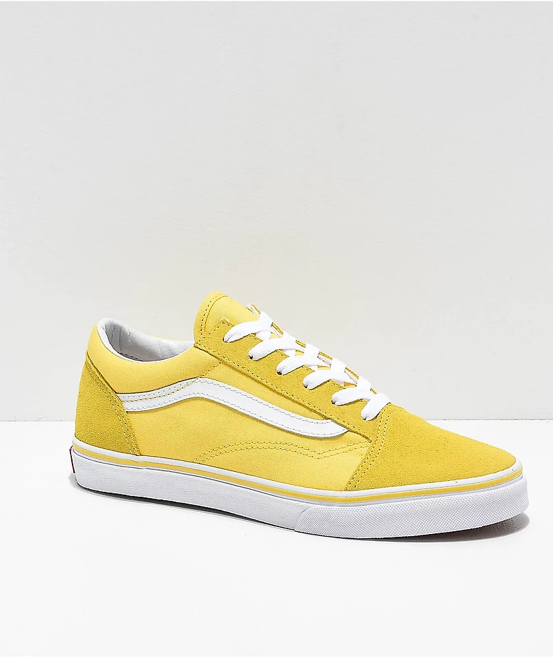 Vans Old Skool Aspen Gold & True White Skate Shoes