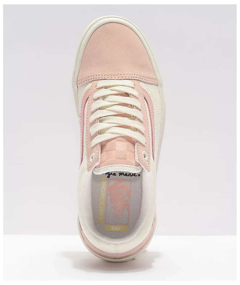 Vans Old Skool BMX Peach & Marshmallow Skate Shoes