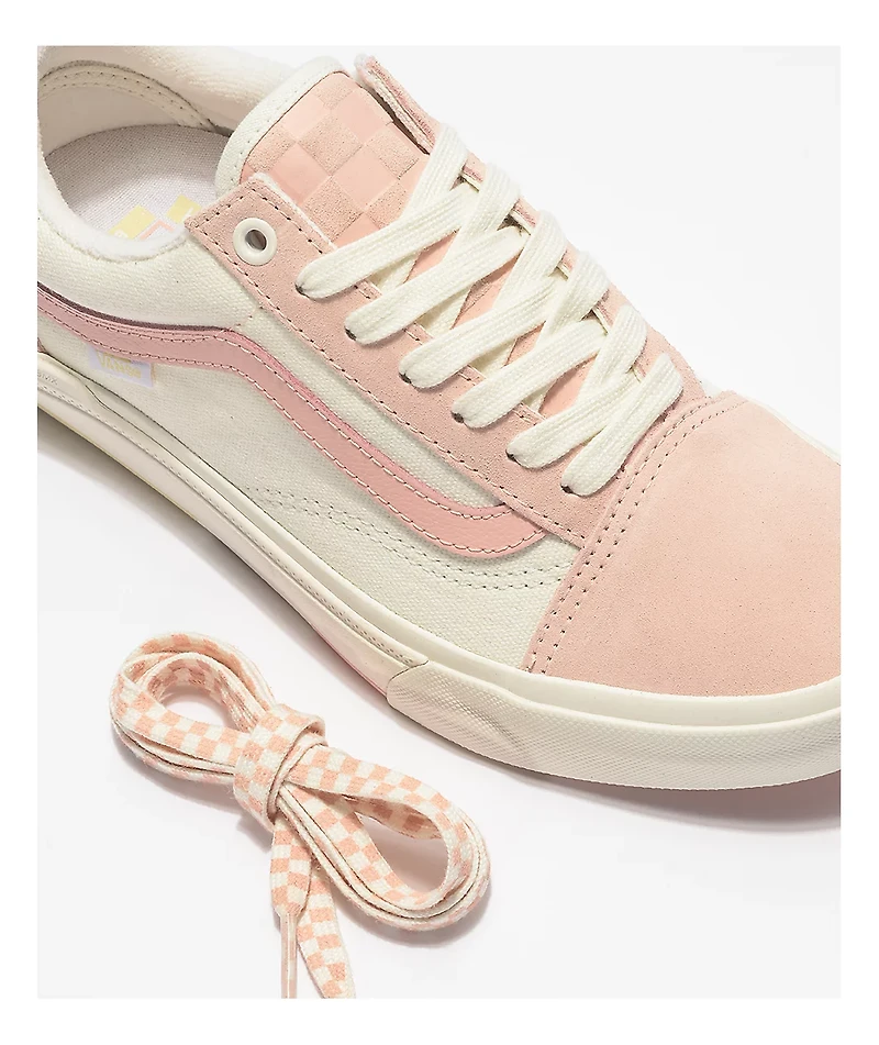 Vans Old Skool BMX Peach & Marshmallow Skate Shoes