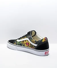 Vans Old Skool Beauty Skull Black & White Skate Shoes