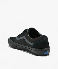 Vans Old Skool Black & Blue Skate Shoes