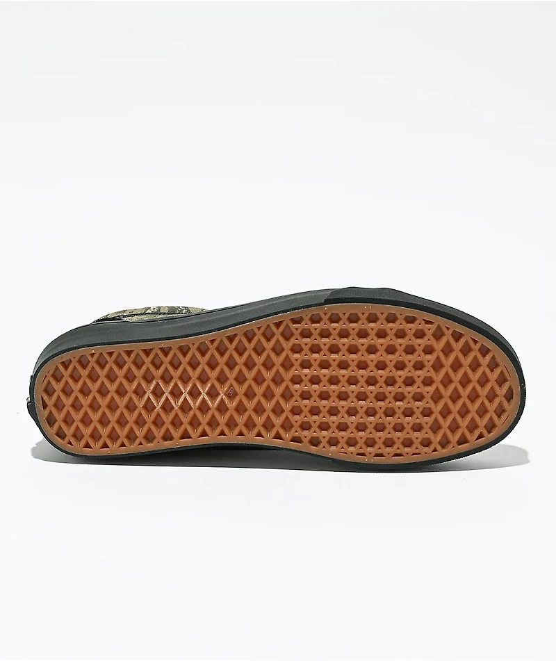 Vans Old Skool Black & Camo Skate Shoes