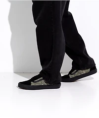 Vans Old Skool Black & Camo Skate Shoes