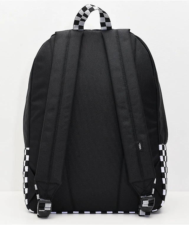 Vans Old Skool Black White Checkerboard Backpack at CoolSprings