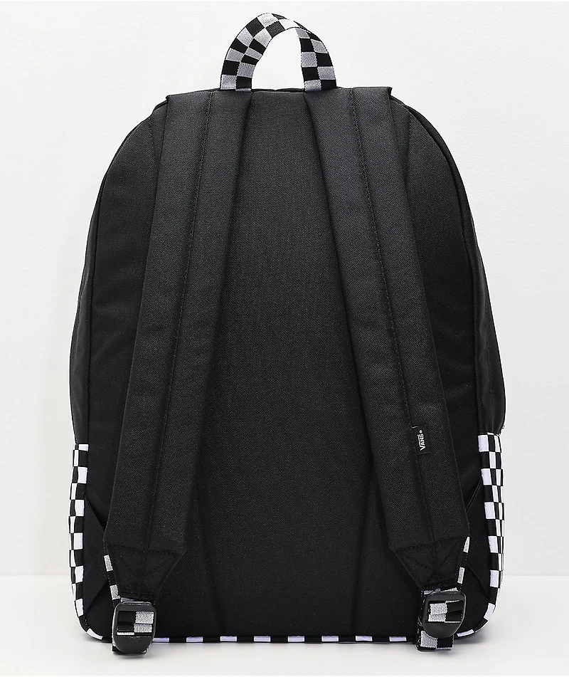 Vans Old Skool Black & White Checkerboard Backpack