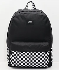 Vans Old Skool Black & White Checkerboard Backpack