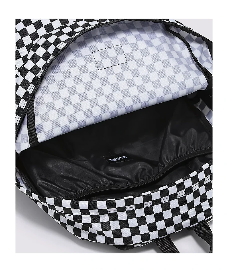 Vans Old Skool Checkerboard White & Black Backpack