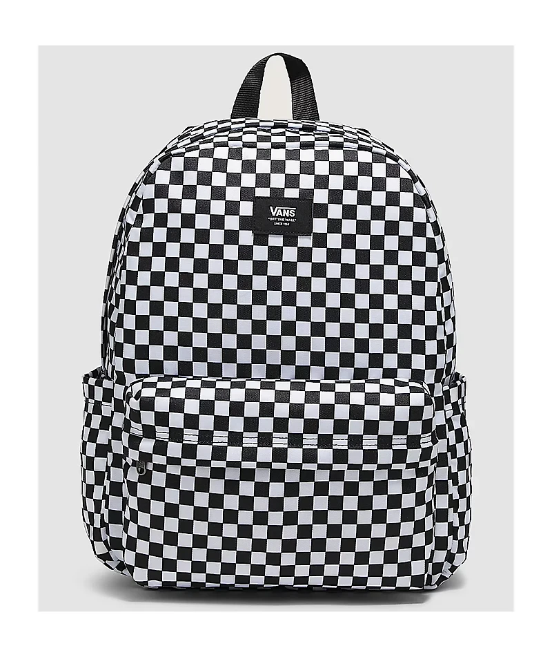 Vans Old Skool Checkerboard White & Black Backpack