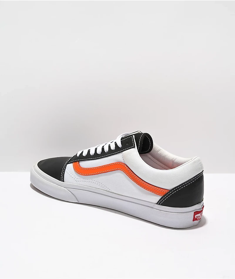 Vans Old Skool Classic Sport Black & White Skate Shoes