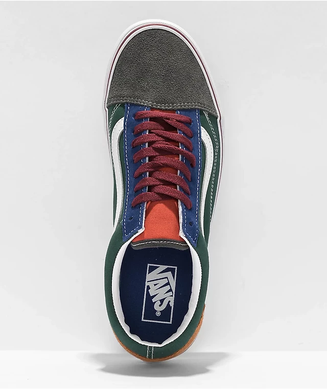 Skate Shoe Primary Color Shoes Vans Shoes Vans Primary Colors