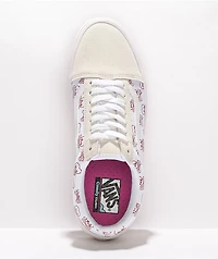 Vans Old Skool ComfyCush Coldheart White Skate Shoes
