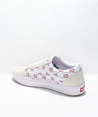 Vans Old Skool ComfyCush Coldheart White Skate Shoes