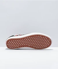 Vans Old Skool ComfyCush Drop V Black, White & Red Checkerboard Skate Shoes