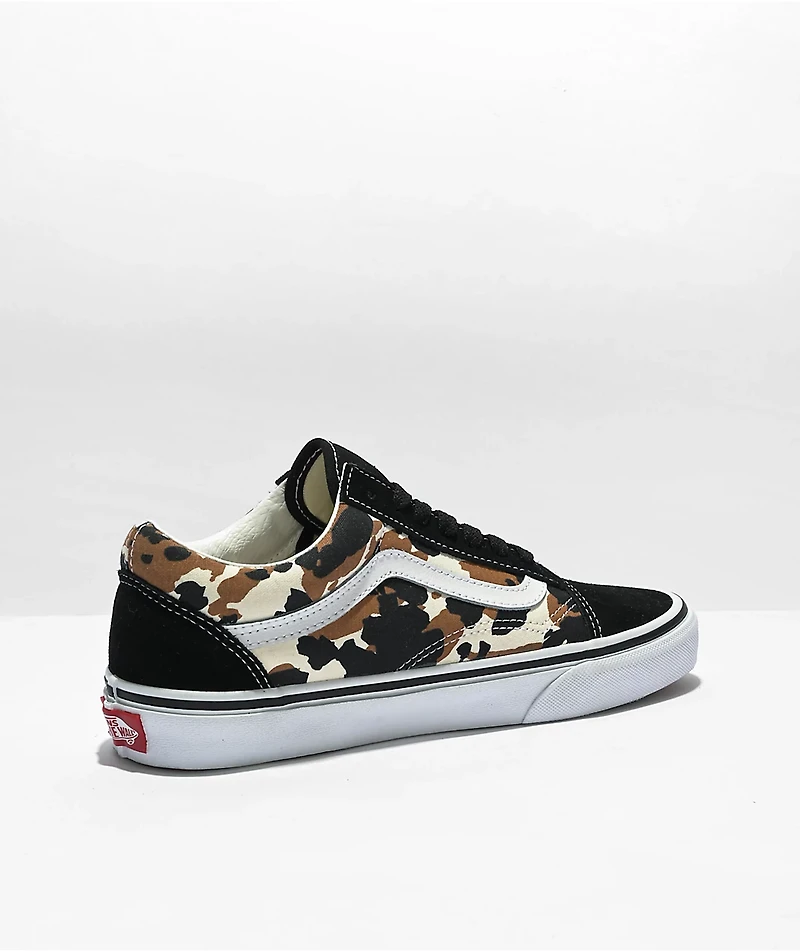 Vans Old Skool Cow Multi-Color Skate Shoes