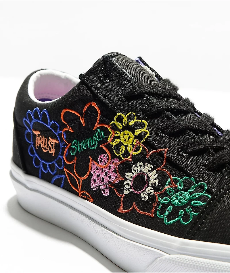 Vans Old Skool Cultivate Care Black Skate Shoes