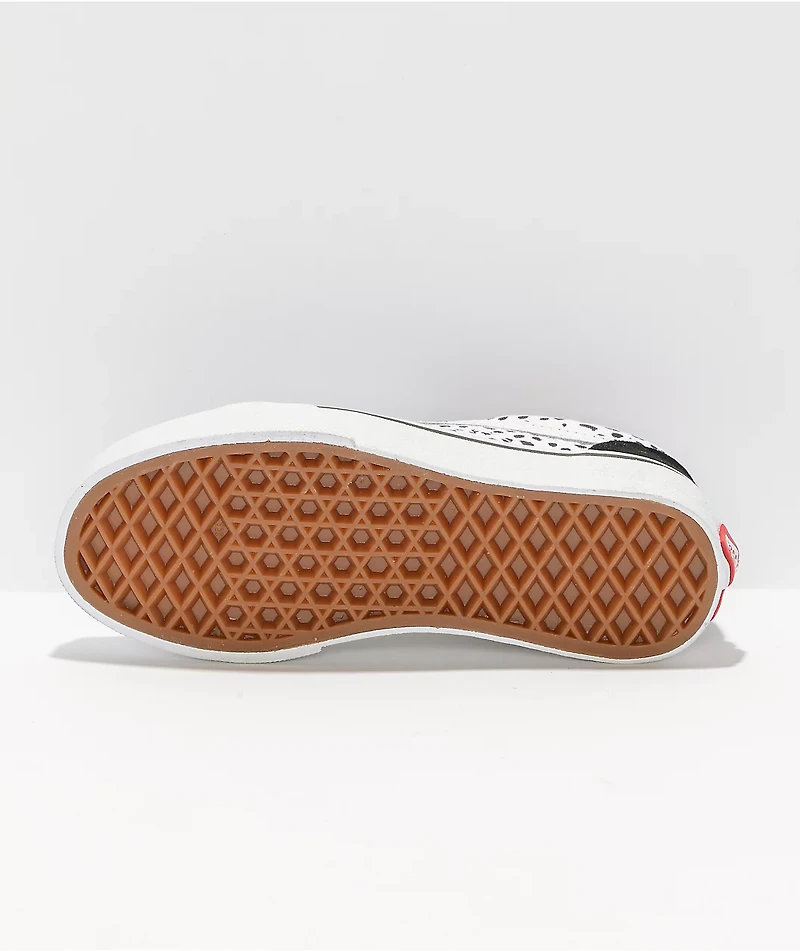 Vans Old Skool Dalmatian Black & True White Skate Shoes