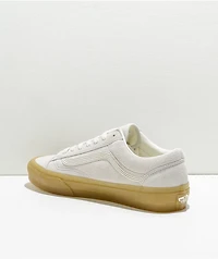 Vans Old Skool Dawn Blue, Marshmallow, & Double Light Gum Skate Shoes