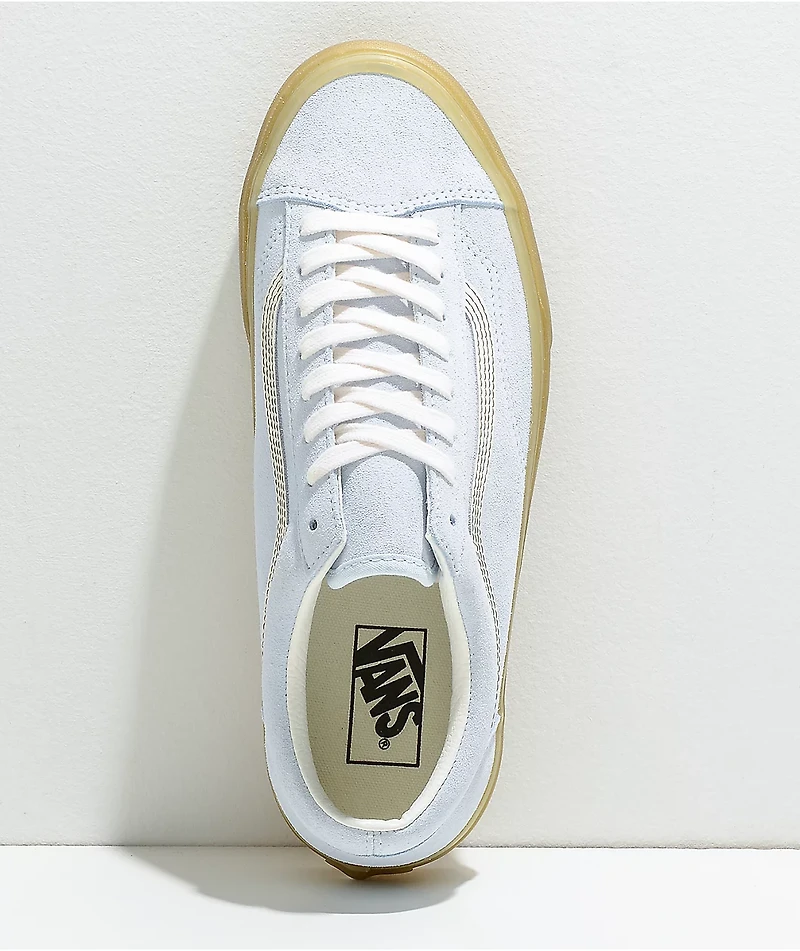 Vans Old Skool Delicate Blue, Marshmallow, & Double Light Gum Skate Shoes