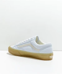 Vans Old Skool Delicate Blue, Marshmallow, & Double Light Gum Skate Shoes