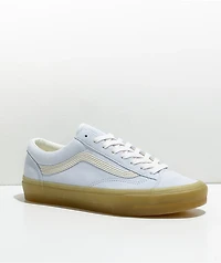 Vans Old Skool Delicate Blue, Marshmallow, & Double Light Gum Skate Shoes