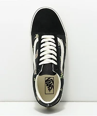Vans Old Skool Desert Snake Black Skate Shoes