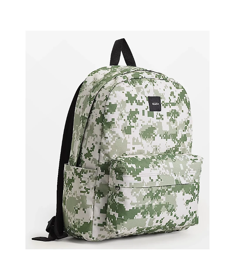 Vans Old Skool Digi Camo Green & White Backpack